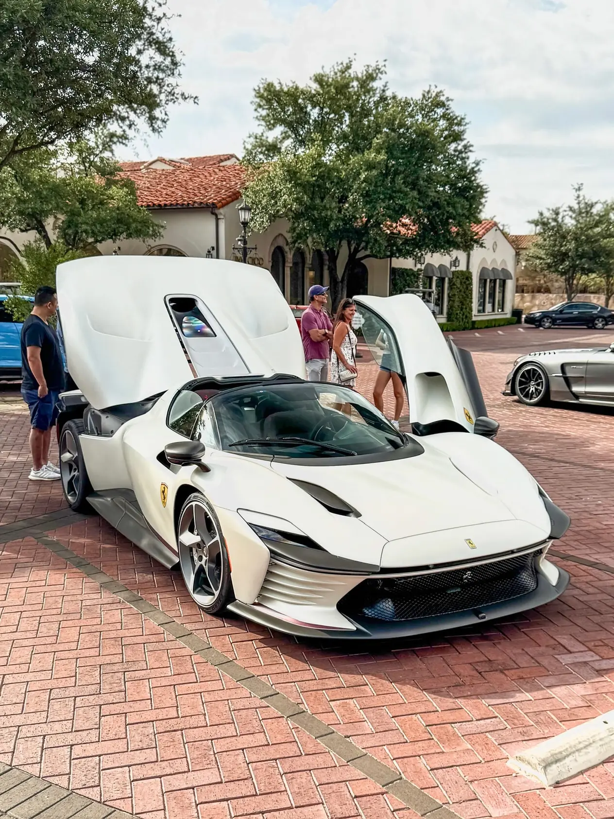 Luxury vehicle on the road